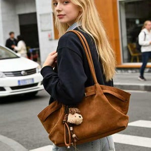 2026 Spring Nepal Handmade Urban Minimalist Patchwork Large Bag