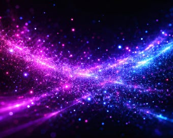 Tapety z neonowymi cząsteczkami – 18 energetycznych tapet RGB na pulpit (pakiet ciemnych abstrakcji)