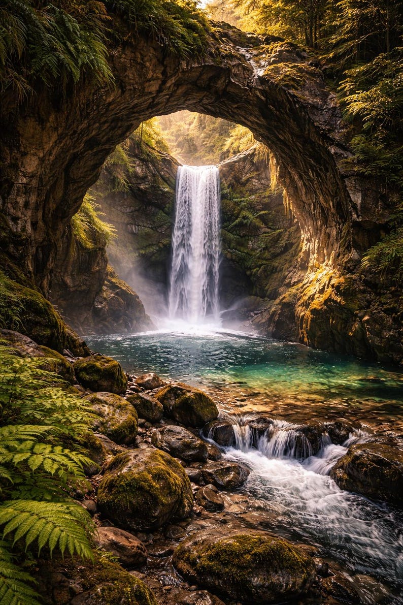 Waterfall Phone Wallpaper Pack – 20 Nature Mobile Wallpapers for iPhone ...