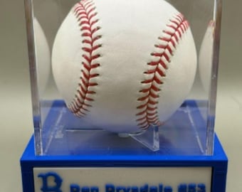Brooklyn Dodgers Ball Cube Holder - Pick Any Player