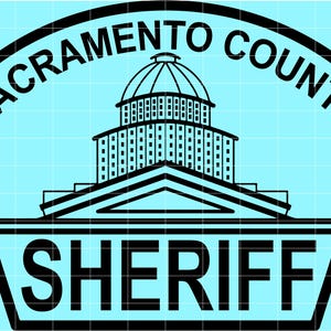 sacramento County, Kalifornien, Sheriff Patch, SVG-Datei