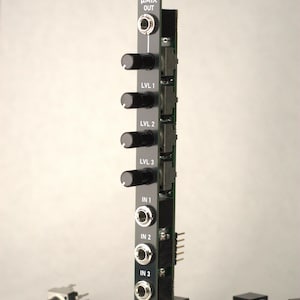 3-Channel Eurorack Mixer Module | 2hp