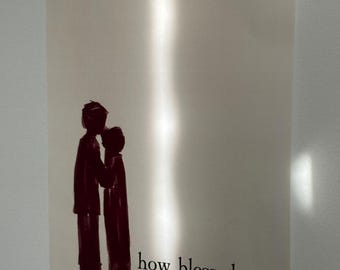 How Blessed Are We couple poster art