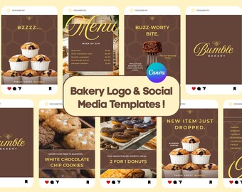 Bakery/Cafe logo and branding