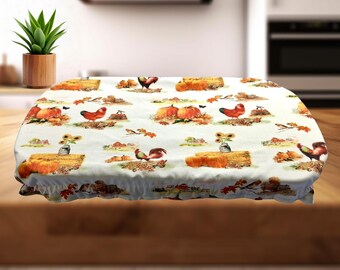 9" x 13" Casserole Dish Cover, Eco Friendly, Reusable, Food Safe, Fall Print