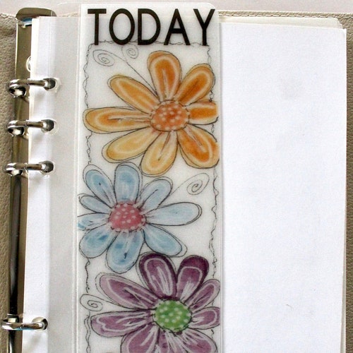 Planner Bookmark Planner Page Marker Journal Bookmark Etsy
