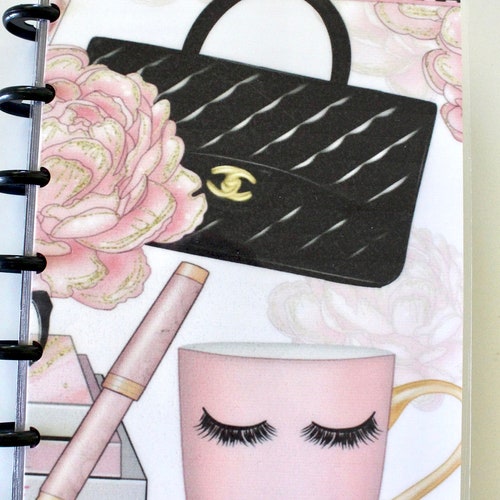 Happy Planner Mini Cover Pink and Black Etsy