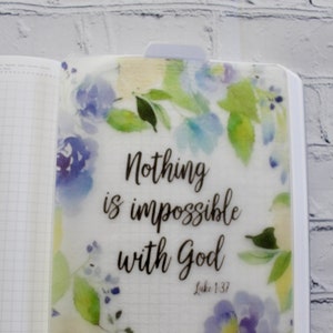 Pencil Board, Bible Verse, Laminated, Writing Board, Writing Mat, Shitajiki, Tabbed Divider, Choose Your Size