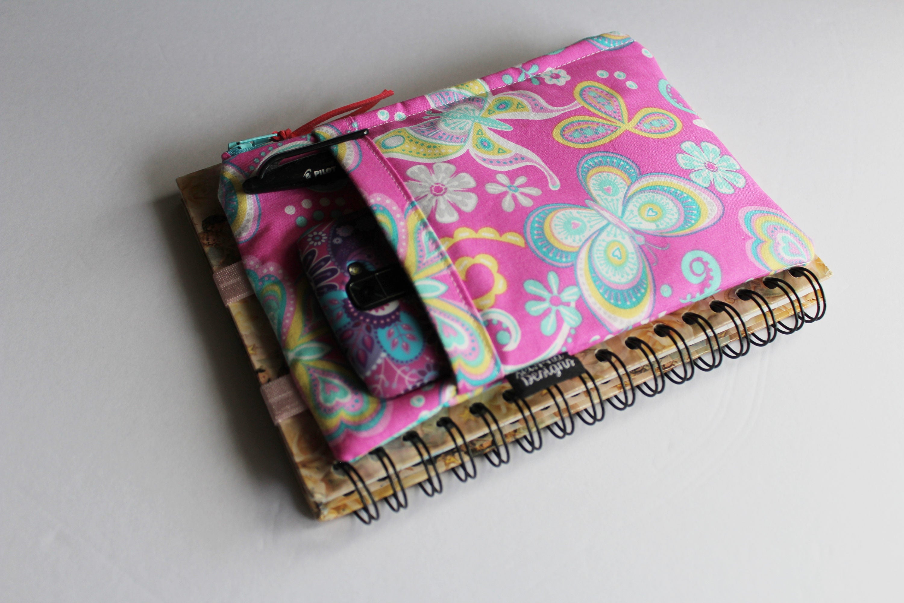 Planner Pocket Pouch Planner Accessories Planner Cover Pouch Etsy