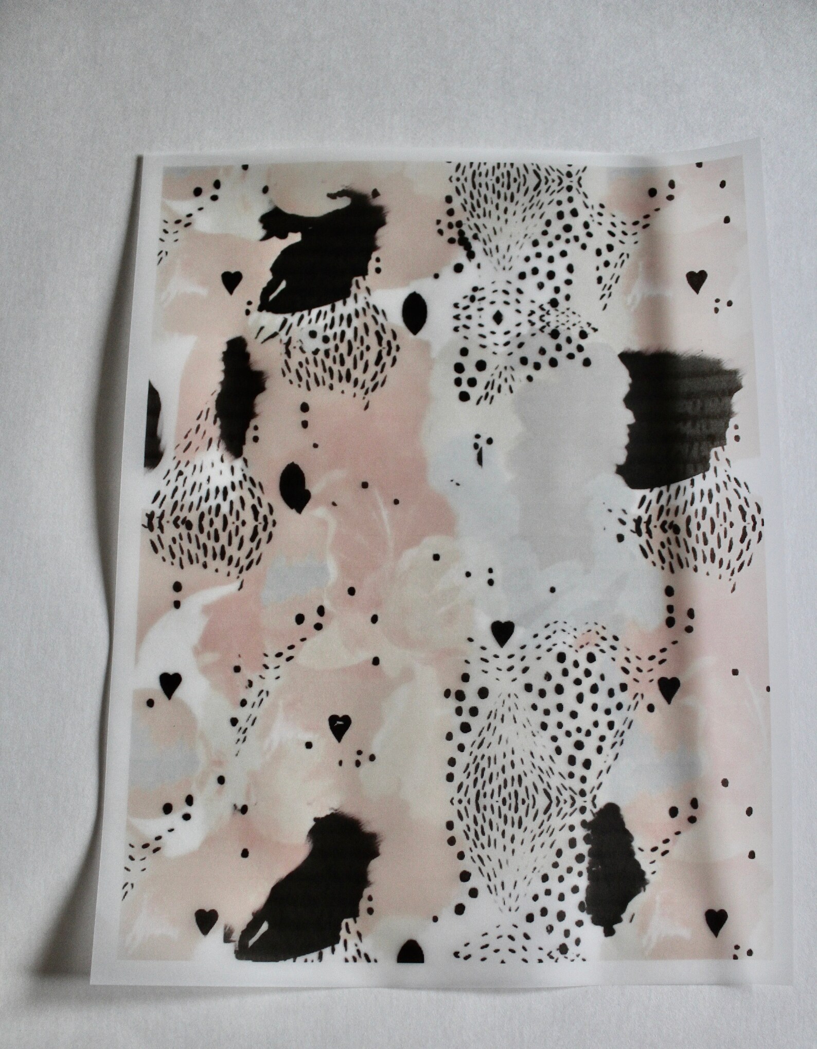 Printed Vellum Sheets Set of 3 Decorative Vellum Patterned Etsy UK