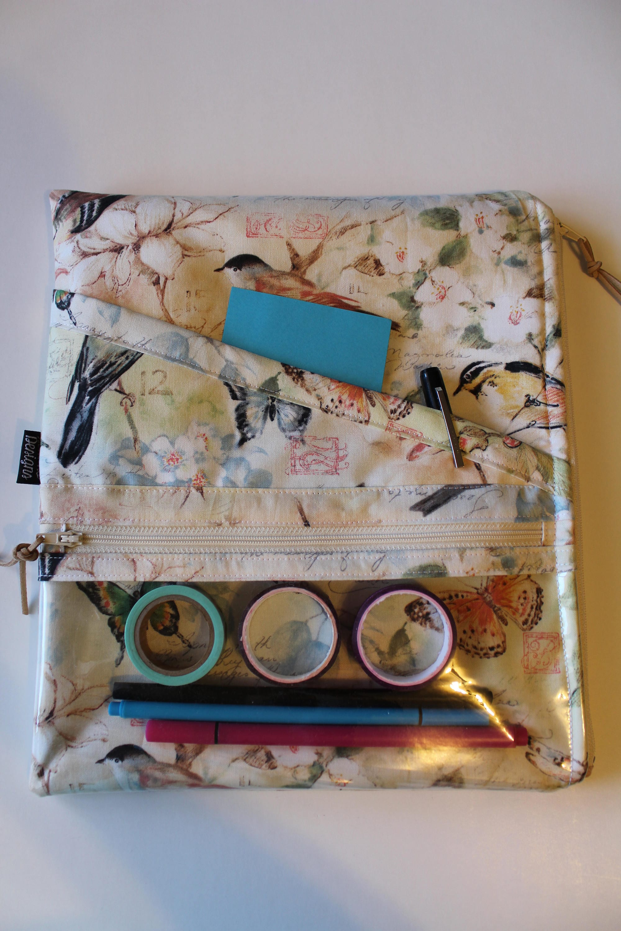 Planner Pocket Case Planner Accessories Planner Cover Pouch Etsy