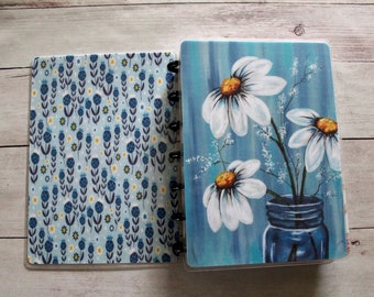 Happy Planner Mini Cover Set or Front Cover, Daisy Print