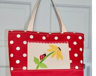 Tote Bag, Project Bag, Knitting Bag