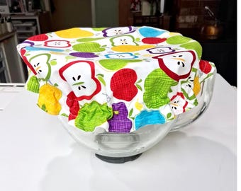 Tapas reutilizables y reversibles para cuencos, funda para banneton, decoración de cocina