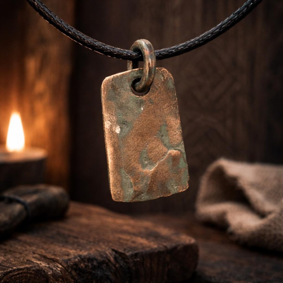 Copper Amulet Ancient Viking Copper Amulet With Original Bale 7th-9th Century - Etsy