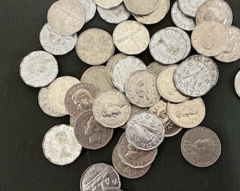 Canadian Nickels 1922 - 1967 - Choose By Date, Condition Good