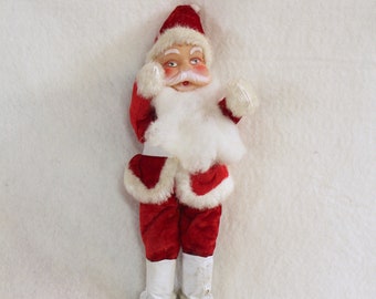 creepy santa doll
