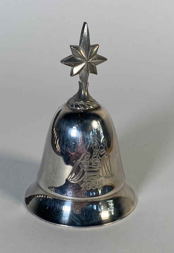 Christmas Silver plated Bell(JAS) Christmas Silver plated Bell(JAS)