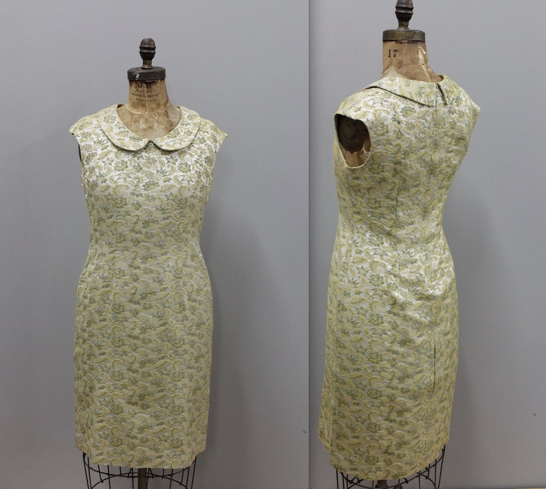 vintage brocade dress
