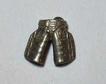 Cowboy Chaps Charm, Silver Charm, Western Charm