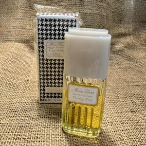 Vintage Miss Dior Bottle - Etsy