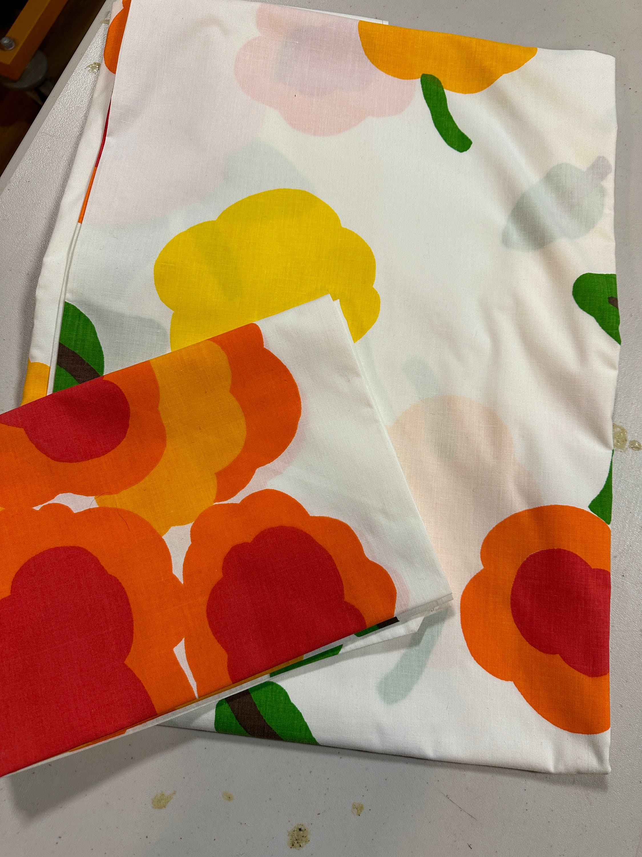 *vintage スカーフ A ❀ marimekko green ヴィンテージ *vintage スカーフ A ❀ marimekko green ヴィンテージ