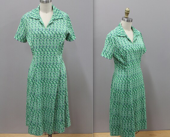 1970s shift dress