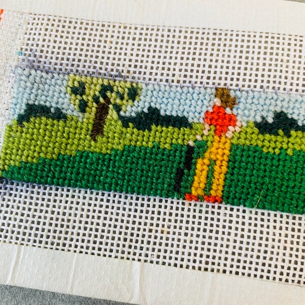 Needlepoint Belt Kit Etsy