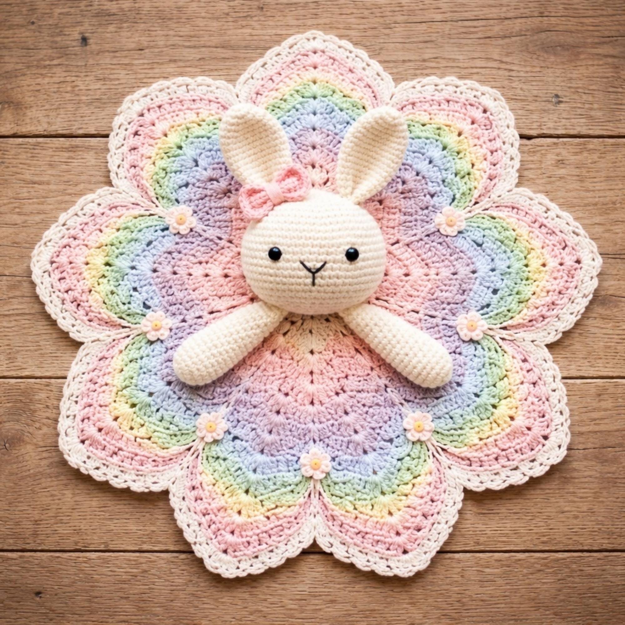 40 Bunny Lovey Crochet Patterns for Sweet Baby Gifts and Nursery Keepsakes 6 Crochet Bunny Lovey