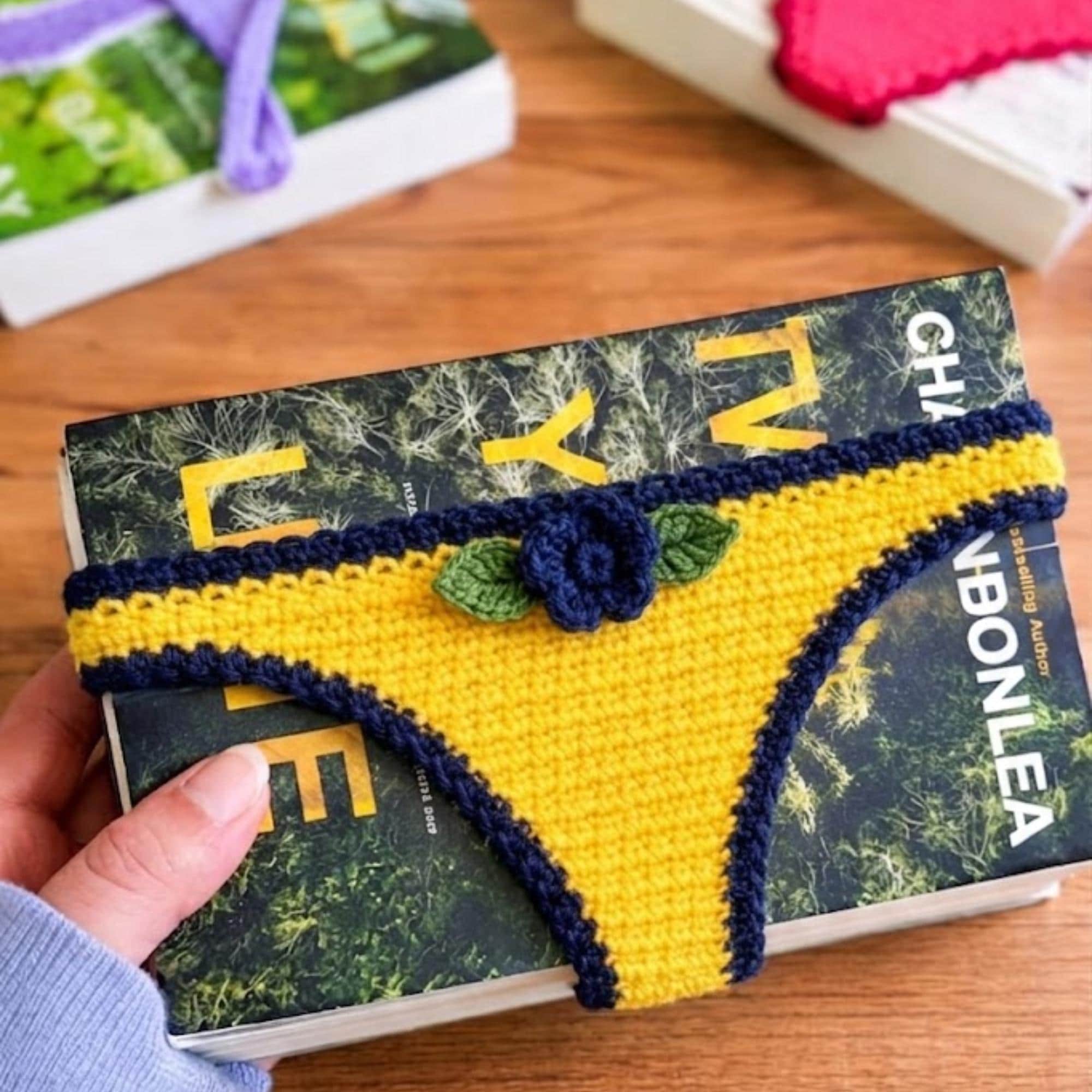30 Flower Bookmark Crochet Patterns to Add a Handmade Touch to Reading Time 2 Triangle Flower Bookmark Crochet Pattern