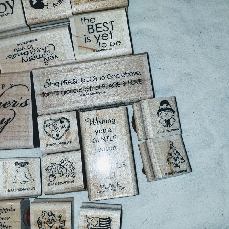NEW Lot of Stampin Up stamps over 40 Stamps