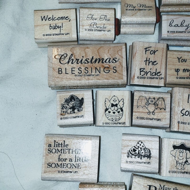 NEW Lot of Stampin Up stamps over 40 Stamps