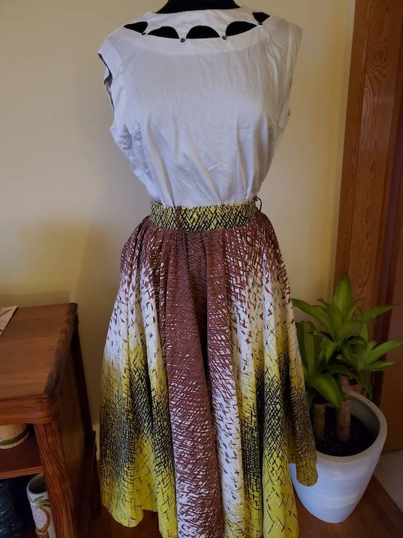 1950's circle skirt