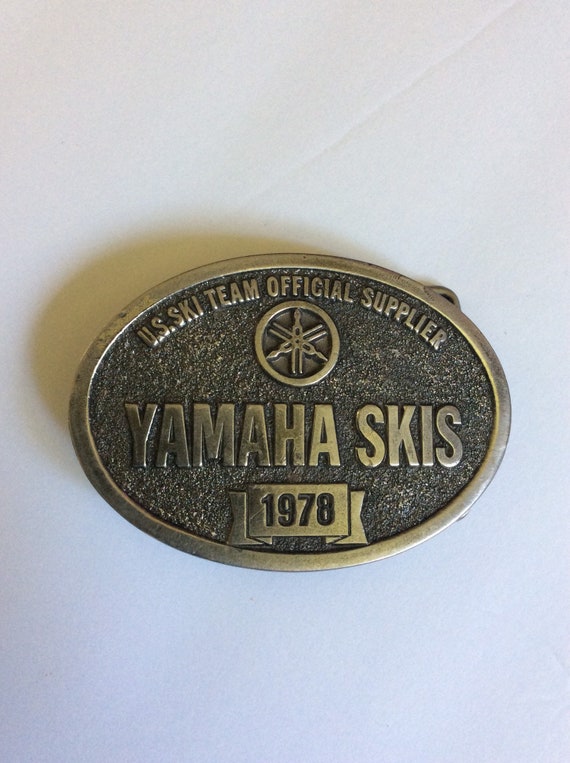 Belt Buckle ...Metal..1978... Yamaha Skis...U.S. S