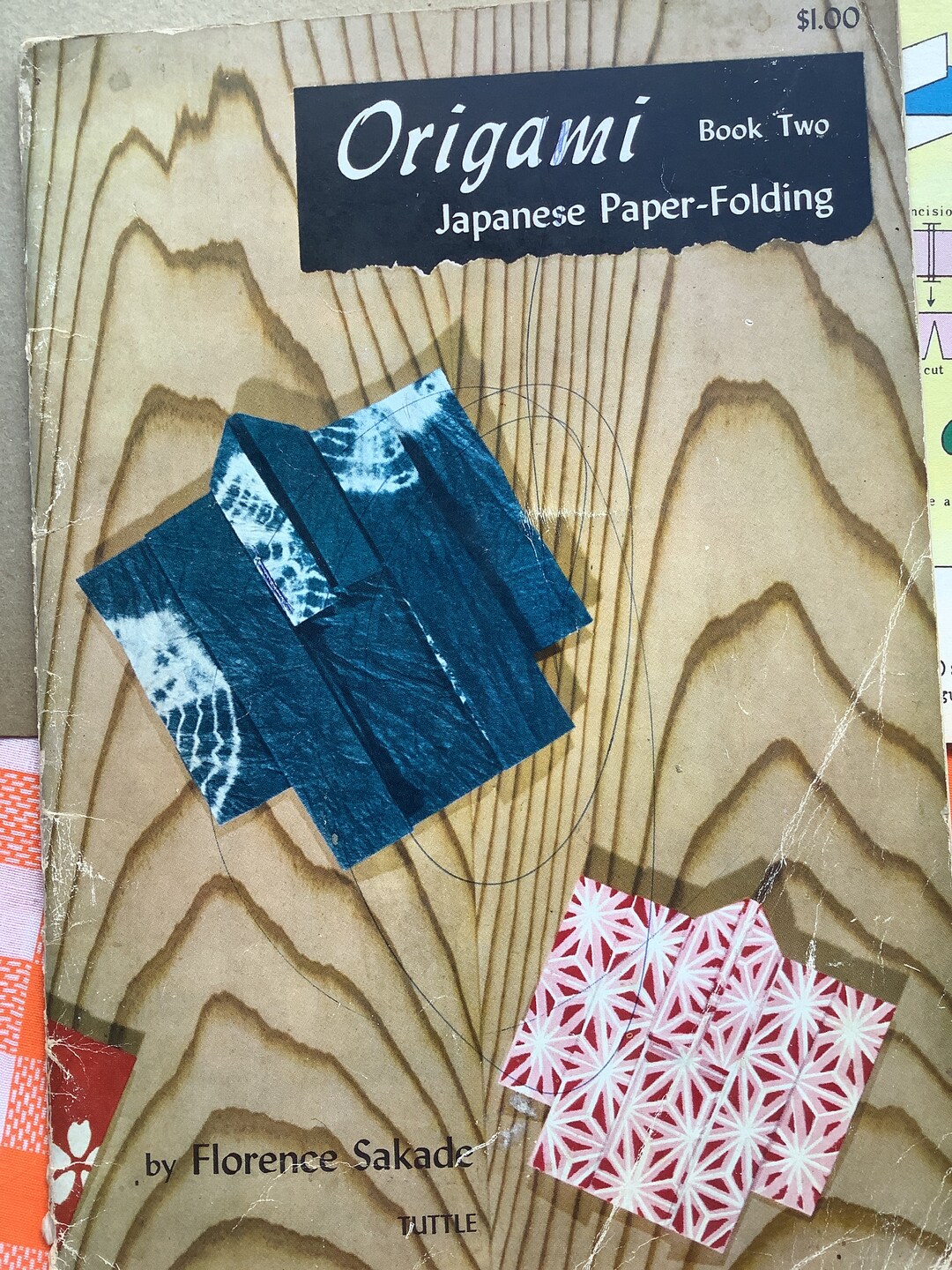 Origami Booklets 2 Vintage Copies - Etsy