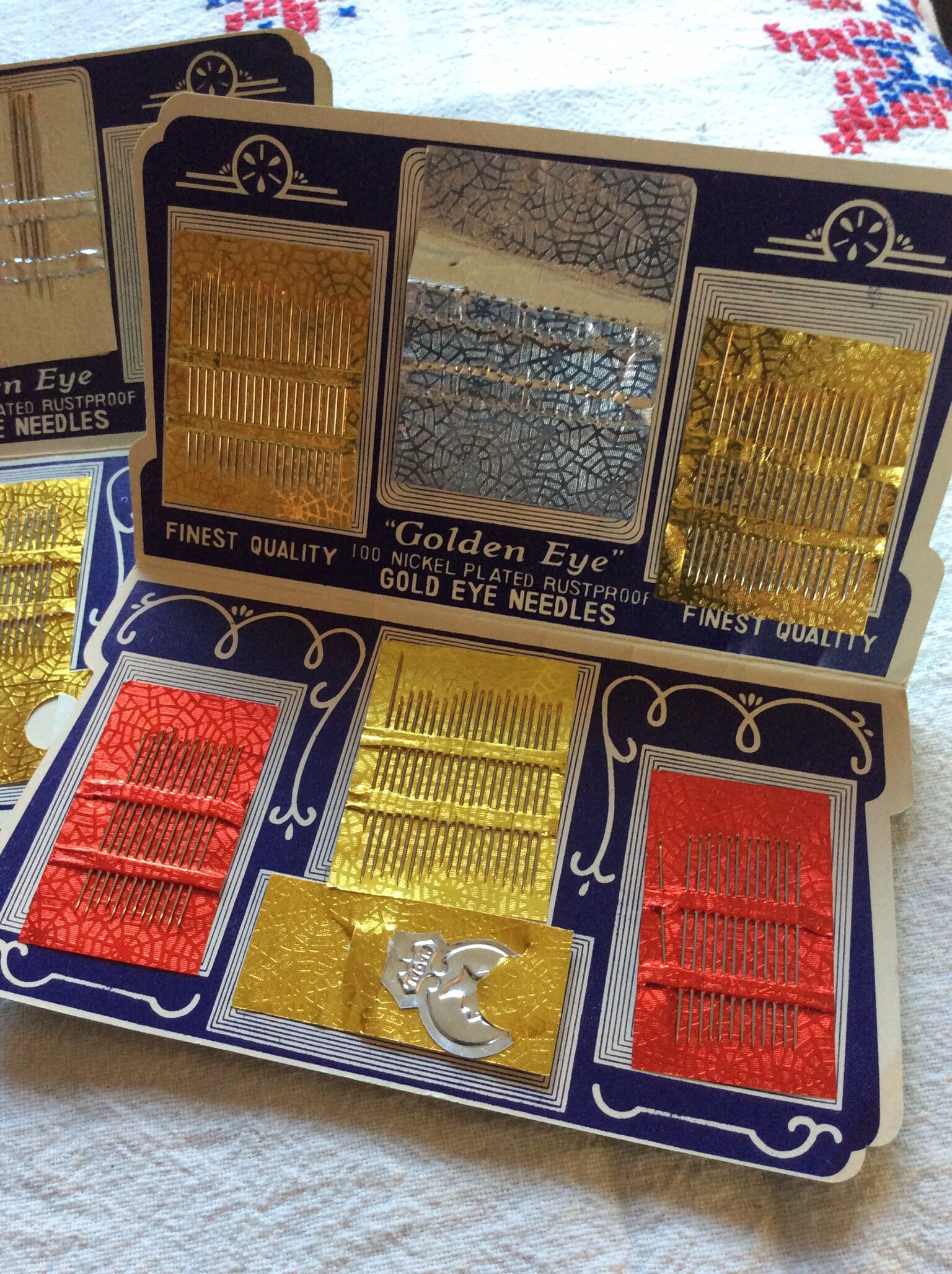 Vintage Needle Book...Golden Eye Needles..made in Japan Etsy