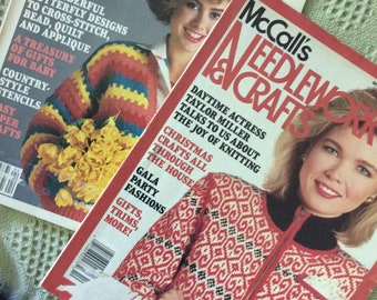 1980’s McCall’s Craft Magazines