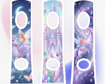 Sonicare-stickers voor kinderen | Ontwerp eenhoorn prinsessenkasteel