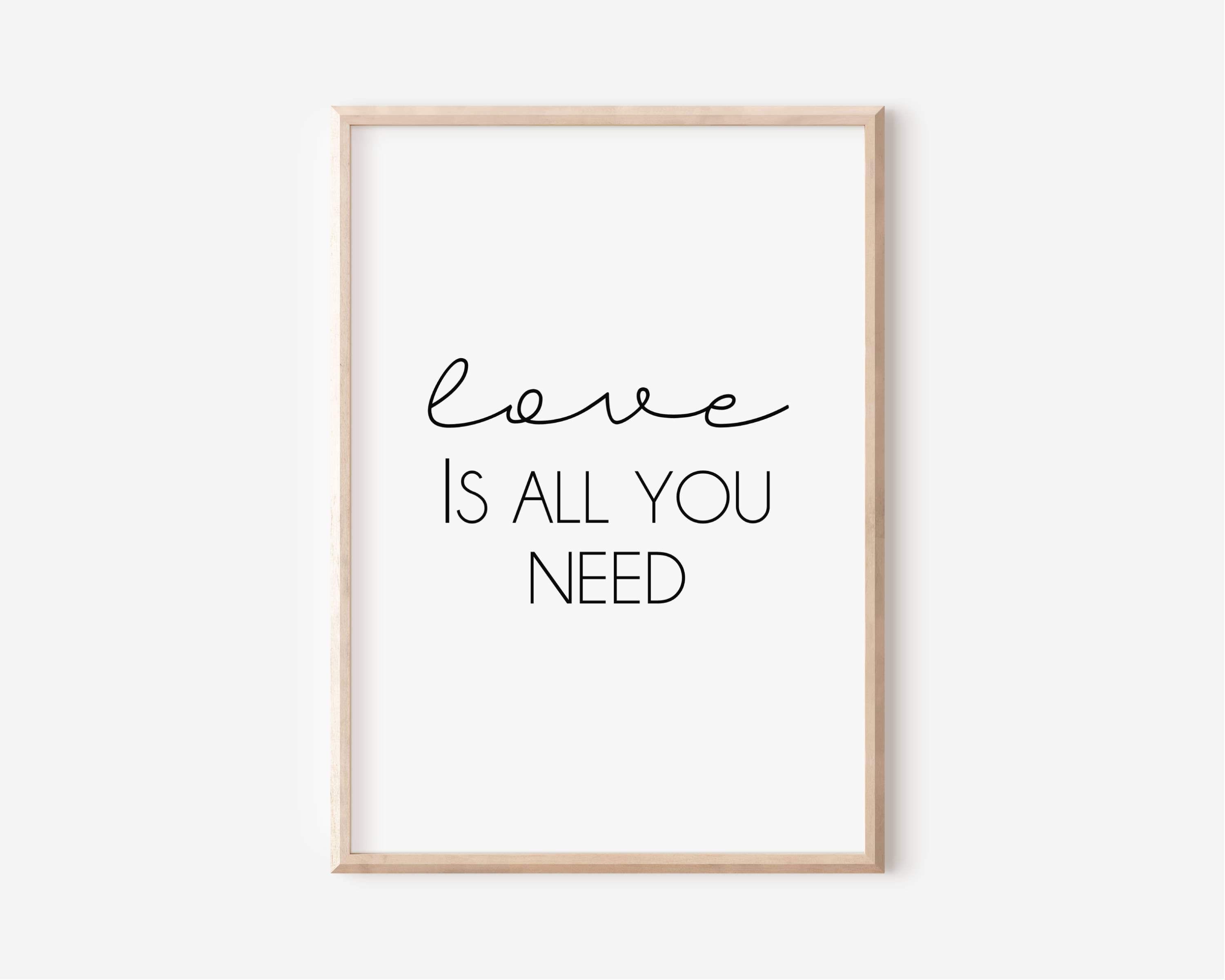Love is All You Need Lyrics, Beatles Songs, 60s Music, Song Lyric