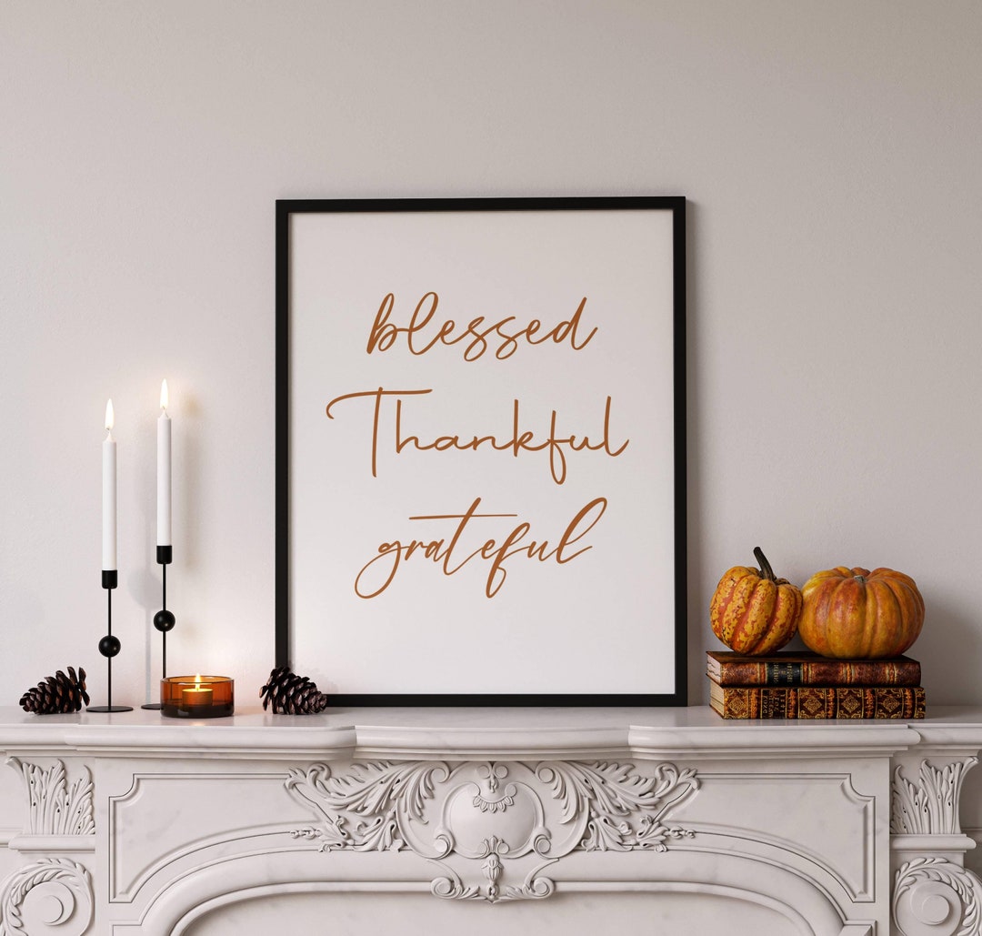 Fall Thankful Sign Thanksgiving Art, Fall Sign, Fall Decorations, Autumn Art, Quotes ...