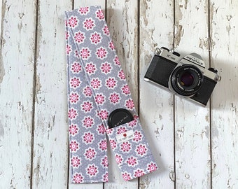Camera Strap Cover Lens Cap Pocket and Padding Included | Etsy
