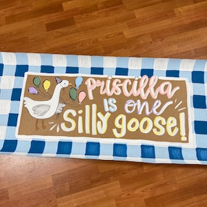 Hand painted custom banner, painted birthday banner, painted butcher paper banner, kraft paper banner, party banner, custom banner, birthday