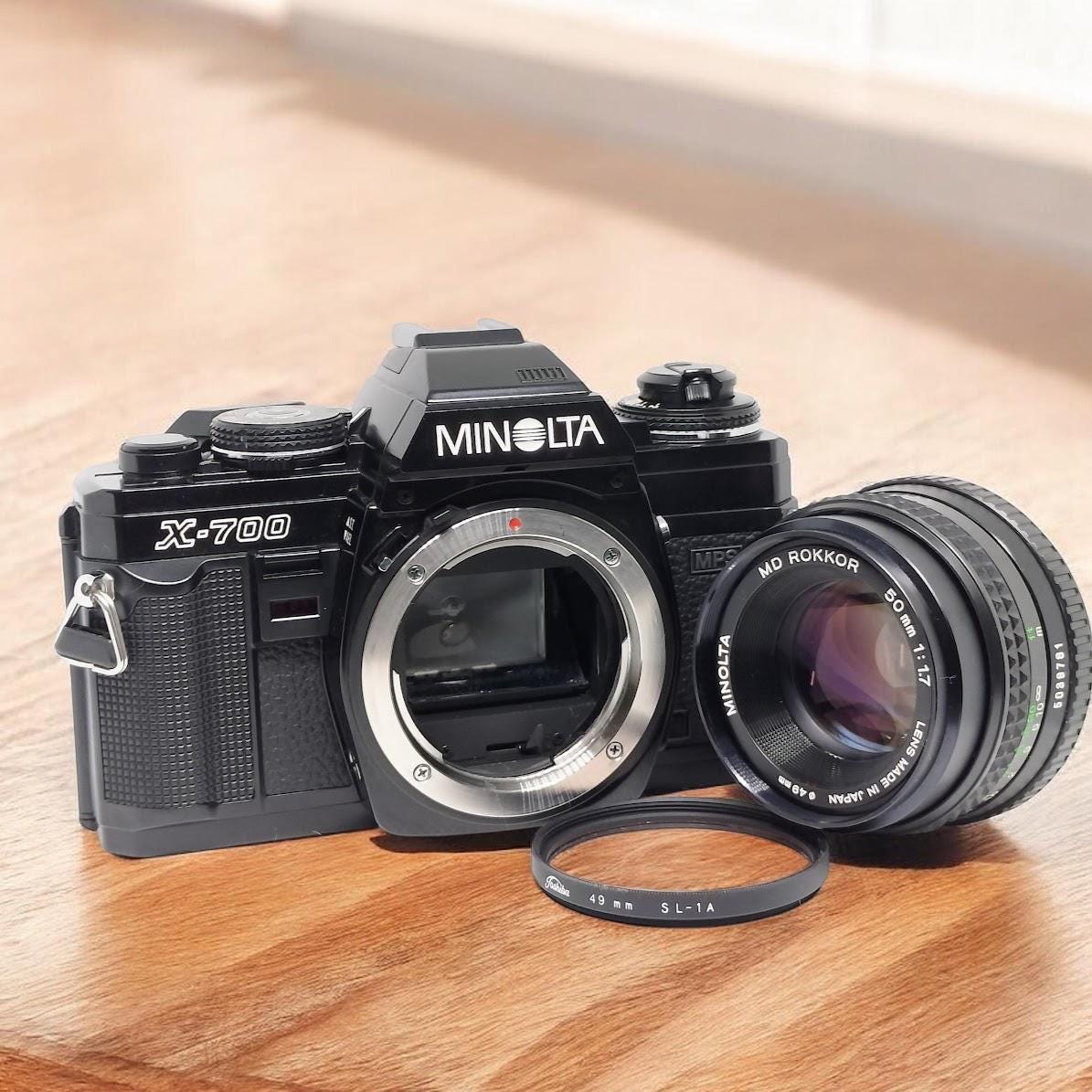 MINOLTA NEW X-700 MD50mm 1.7 フィルムカメラ MINOLTA NEW X-700 MD50mm 1.7 フィルムカメラ 【公式通販】