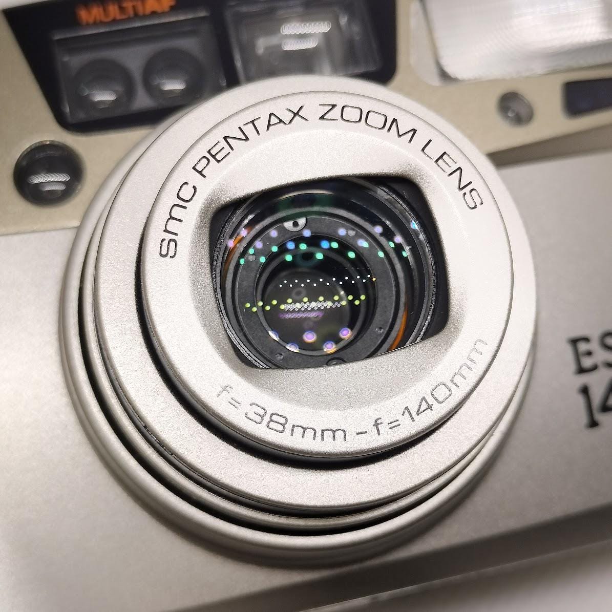 Pentax Espio 140M Gold 38-140mm Point & Shoot Film Camera