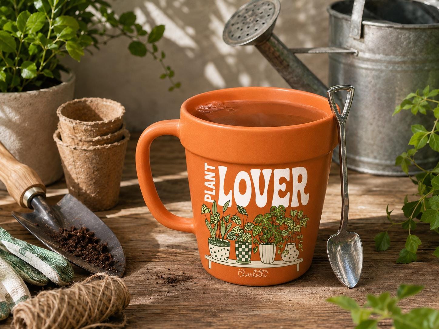 Blumentopf tasse