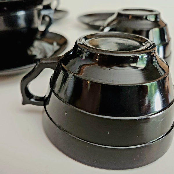 Antique Tea Cups and Saucers Etsy