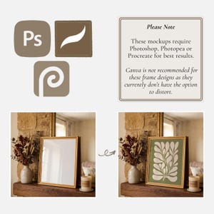 11x14 Frame Mockup PSD, Autumn Frame Mockup, Cozy Frame Mockup, Fall Mockup, Editable PSD Frame Mockup, Printable Wall Art Mockup image 9