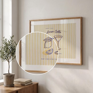 Horizontaal framemodel PSD | Mockup voor muurkunst met een verhouding van 5:4 | Realistisch houten frame | Slim object + jpeg afbeelding 4