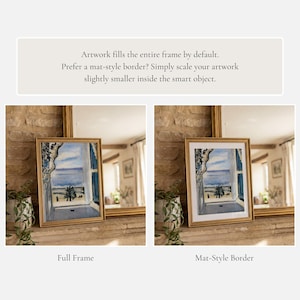11x14 Frame Mockup PSD, Gold Frame Mockup, Vintage Wall Art Mockup, 11x14 Poster Mockup, Classic Frame Mockup, Smart Object Mockup image 6