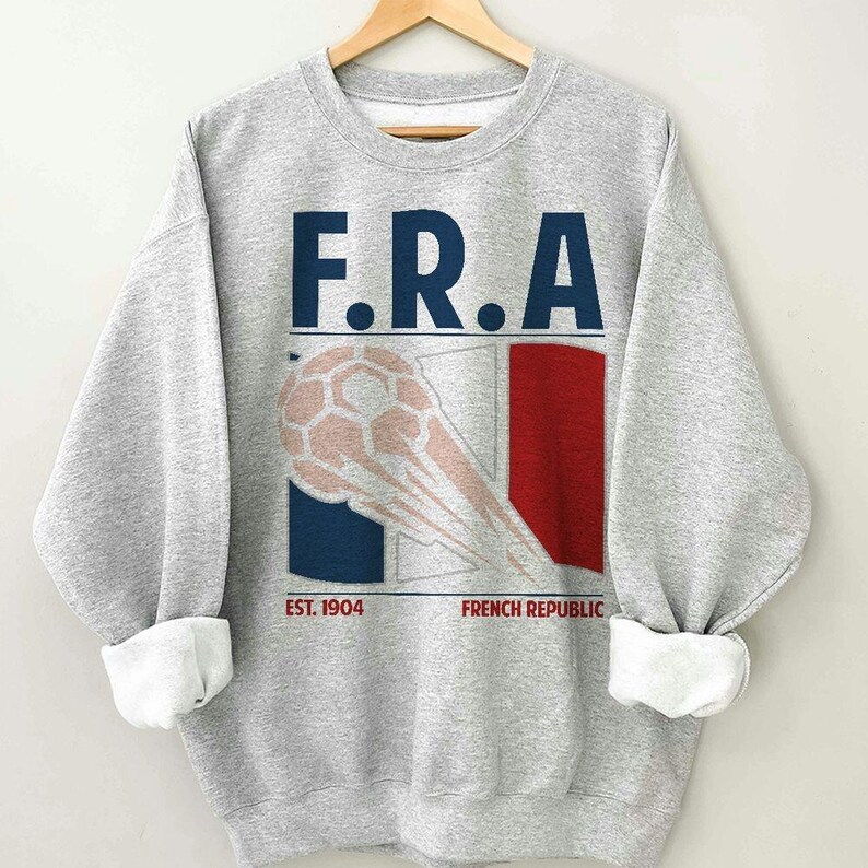 Frankreich Fußball World 2026 Shirt, Frankreich Fußball Grafik T-Shirt, Frankreich Fußball Fan Ausrüstung, Frankreich Fußball T-Shirt Bild 6